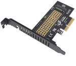 Basekit Adaptor SSD M. 2 NVMe la PCI-E 4.0 X16, Basekit, Indicator LED, Disipare Rapida a Caldurii (TD-UP-SK4)