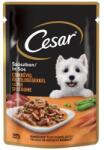 Cesar hrana umeda caini adulti cu pui si legume gustoase in sos 100 g