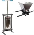 ELEFANT Set Zdrobitor Struguri Elefant HGP-50S, 180kg Ora + Teasc inox VILEN 25L (7863-4951)
