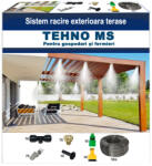 TEHNO MS Sistem racire exterioara terase, 10m, 7 duze, 7 clipsuri de prindere pentru montaj (TMSH08305)