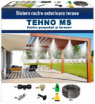 TEHNO MS Sistem racire exterioara terase, 10m, 10 duze, 10 clipsuri montaj (TMSH08303)