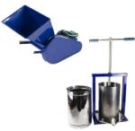 Micul Fermier Set Zdrobitor fructe electric Micul Fermier, 500 Kg ora + Teasc Inox 25L (GF-0895-BEM4951)