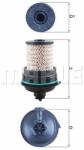 MAHLE filtru combustibil MAHLE KX 480 (KX 480) - automobilus