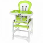 Coto Baby Stars Slimak Green Scaun de masa bebelusi, inaltator