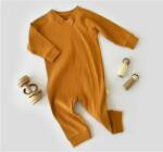 BabyCosy Salopeta cu fermoar cu maneca lunga si pantaloni lungi din 95%bumbac organic si 5% elastan - Sofran, BabyCosy (Marime: 18-24 Luni) (BC-CSYR4601-18)