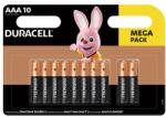 Duracell Elem, AAA mikro, 10 db, DURACELL "Basic" 10PP110028/10PP100058 (10PP110028/10PP100058)