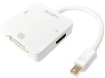 LogiLink Mini DisplayPort to HDMI+DVI+DisplayPort Converter (CV0045A)
