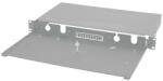 LogiLink Fibre Optic Patch Panel 19" /1U, Sliding Type, grey, empty (FB0001G)