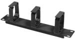 LogiLink 10" Cable Management Panel 1U, black, with hooks (ACT106)