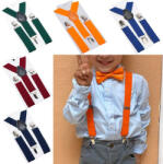  Bretele colorate pentru copii (Model: Model Q) (drl-nbr15)