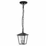 Hinkley Lustra exterior Huntersfield, 3xE14, L: 27, 9 cm, IP44, negru, HK-HUNTERSFIELD8-L-BK (HK-HUNTERSFIELD8-L-BK)