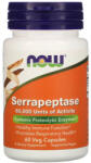 NOW Serrapeptase (Serratiopeptidaza), 60 000 SPU, Now Foods, 60 capsule