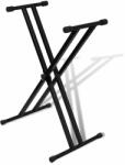 vidaXL Stativ claviatură reglabil cadru cu brațe duble (70030) - comfy