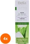 Delia Set 4 x Crema Depilatoare Ultra Delicate Satine, 100 ml (ROC-4XDEM000528)