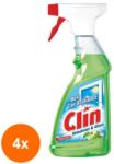 Clin Set 4 x Detergent Geamuri Clin Windows & Glass Apple, 500 ml (ROC-4XMAG0000462)