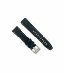 Curea piele neagră vintage ceruită QR 20mm - 4140120 - ceas-shop