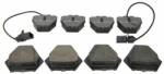 ABE set placute frana, frana disc ABE C1A050ABE (C1A050ABE)
