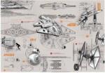 Ideal Lux Fototapet Star Wars Blueprints (8-493)
