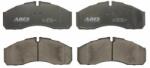 ABE set placute frana, frana disc ABE C1M053ABE (C1M053ABE)