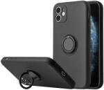 Vennus iPhone X/XS Vennus Silicone Ring tok fekete