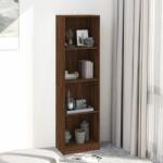 vidaXL Bibliotecă cu 4 niveluri stejar maro 40x24x143 cm lemn compozit (816067) Biblioteca