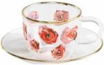 Seletti Чаша за еспресо с чинийка TOILETPAPER ROSES 50 мл, Seletti (SLT15971)