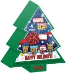 Funko Set brelocuri Funko Pocket POP! Marvel: Marvel - Happy Holidays Tree Box (Glows in the Dark) (Diamond Collection) (077546)