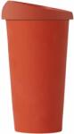 Viva Bögre fedéllel ANYTIME EMMA 450 ml, narancssárga, porcelán, Viva Scandinavia (VS29609)