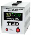  Stabilizator retea maxim 1000VA-AVR LCD 2 iesiri schuko TED000040 (1/8) (TED000040) - rovision