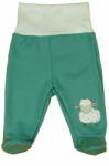 AB ABR Pamut belül bolyhos talpas nadrág - Zöld - Bari (62)