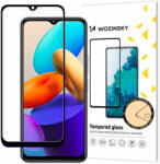 Wozinsky Full Glue edzett üveg Vivo Y35 / Y22 / Y22s teljes képernyő keret fekete (tokbarát)