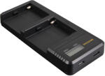 Patona Incarcator Dual cu LCD pentru Sony NP-F550 F750 F970 (PAT-1886)