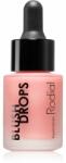 Rodial Blush Drops blush lichid și luciu de buze ofera hidratare si stralucire culoare Frosted Pink 15 ml