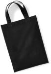 Westford Mill Bevásárló táska Westford Mill Cotton Party Bag for Life - Egy méret, Fekete