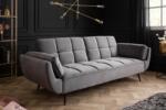 LuxD Nyitható kanapé Bailey 213 cm szürke