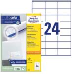 Avery Etikett AVERY 3475 70x36mm univerzális 2400 címke/doboz 100 ív/doboz (3475) - fotoland