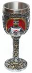 Tole 10 Imperial Pocal Medieval Colour Templar 19cm 200ml decorat 360grade Tole 10 Imperial 39372