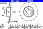 ATE Disc frana ATE 24.0124-0111.1 (24.0124-0111.1)