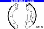 ATE Set saboti frana ATE 03.0137-0339.2 (03.0137-0339.2) - automobilus