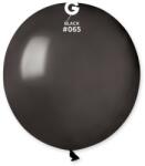 Gemar Balon negru metalizat negru 48 cm
