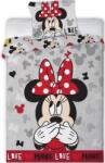 Faro Minnie Mouse, set lenjerie de pat single, 160x200 cm Lenjerii de pat bebelusi‎, patura bebelusi