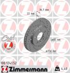 ZIMMERMANN Disc frana ZIMMERMANN SPORT Z 100.1241. 52 (100.1241.52)