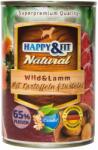 Happy&Fit Natural Venison & Lamb with Potatoes & Saffron Oil 400 g