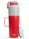 Asobu Twin Pack Bottle with Mug red, 0.9 L + 0.6 L (TWP33 RED) - vexio
