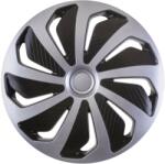 VERSACO Set 4 capace roti model WIND 15" - SILVER & BLACK (AVX-AM10671)