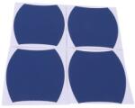 AVEX Set 4 bucati protectie zgarieturi manere usa din autocolant carbon 3D Albastru (AVX-PROT16) - casaplus