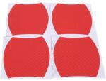 AVEX Set 4 bucati protectie zgarieturi manere usa din autocolant carbon 3D Rosu (AVX-PROT17) - casaplus
