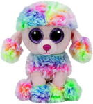 Meteor Jucarie Plush Beanie Boos Poofie - Rainbow Pudel, 15 cm 37223 (37223)