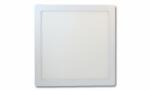 LEDmaster 24 W-os falon kívüli natúr fehér, négyzet alakú LED-es mennyezetlámpa (ML2098)