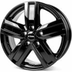 RIAL TRANSPORTER Diamant-Schwarz CB92.4 6/139.7 R17x7 ET57